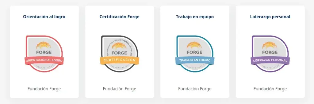 Fundación Forge: forjando futuros brillantes por medio de credenciales digitales
