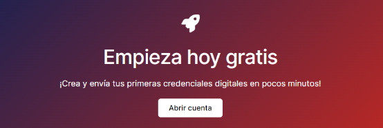 Cuenta gratis en la plataforma de certificación digital