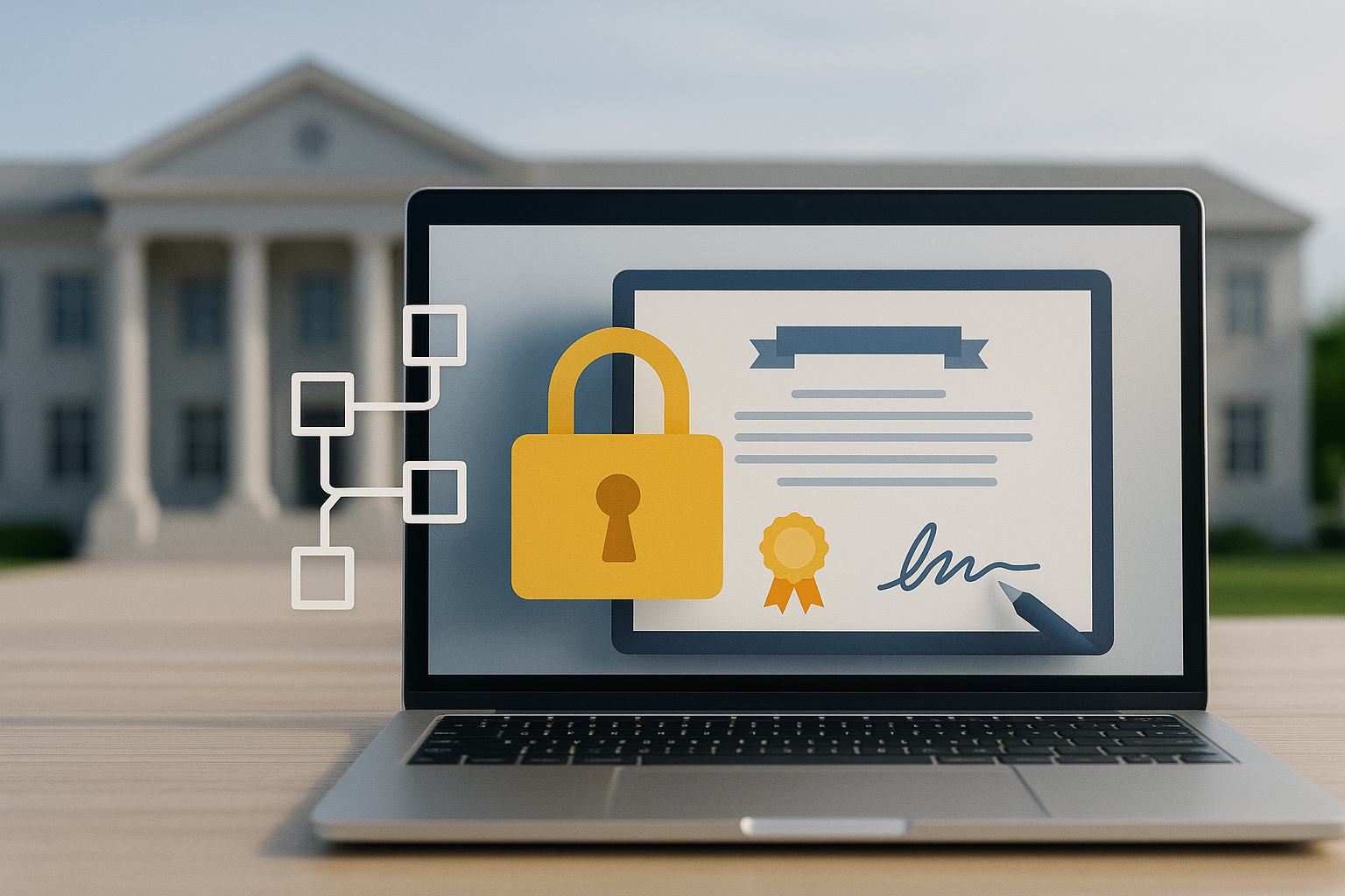 Protege tus títulos digitales con blockchain y firma electrónica