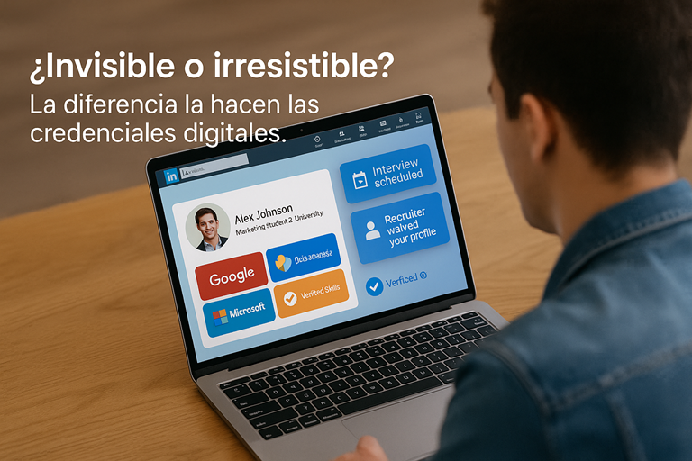 ¿Por qué tus estudiantes necesitan credenciales digitales en LinkedIn? La guía completa para directivos universitarios